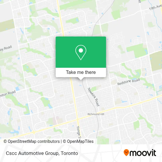 Cscc Automotive Group map