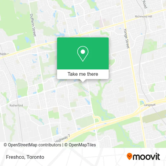 Freshco map