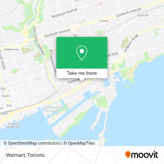 Walmart map