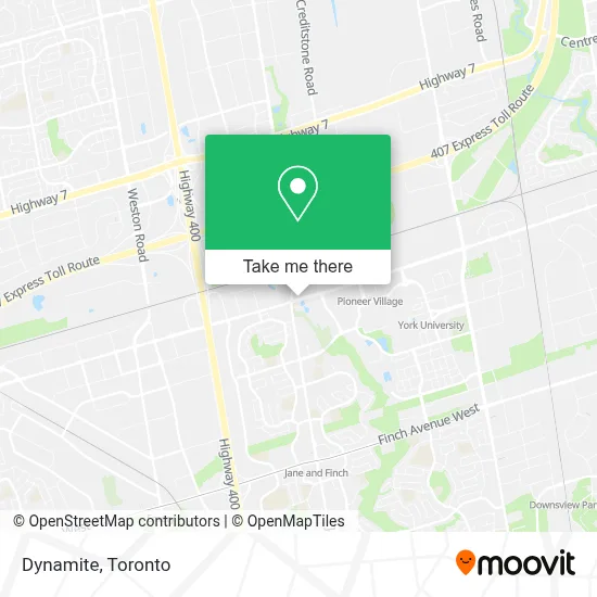 Dynamite map