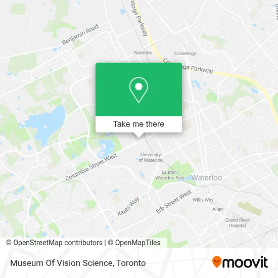 Museum Of Vision Science map