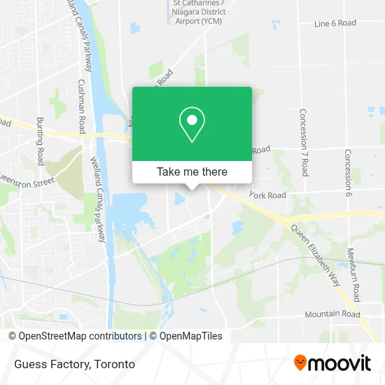 Guess Factory map