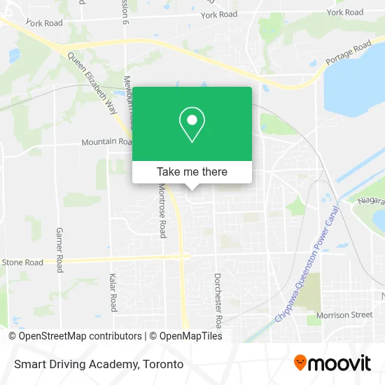Smart Driving Academy map