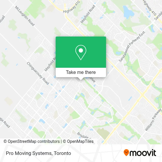 Pro Moving Systems plan