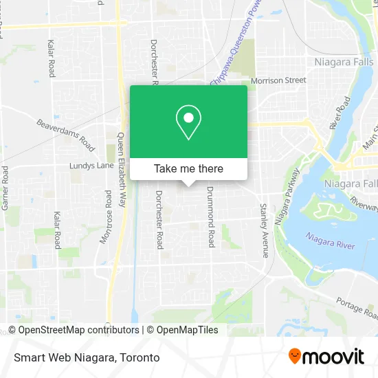 Smart Web Niagara map