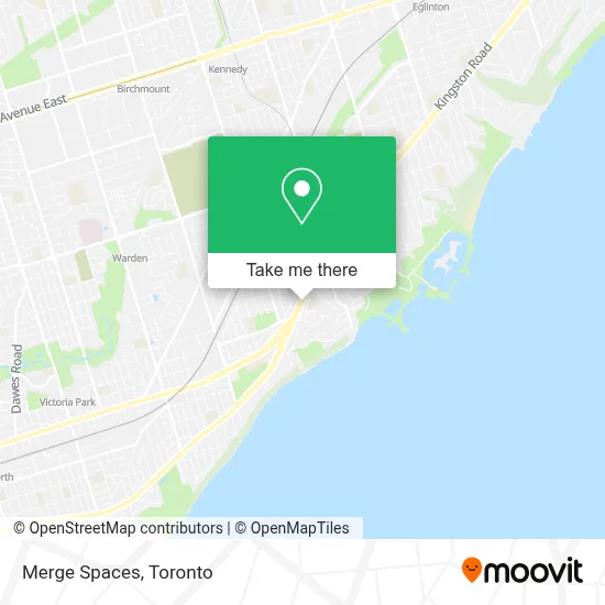 Merge Spaces map