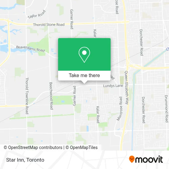 Star Inn map