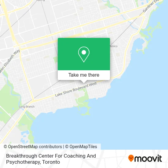 Breakthrough Center For Coaching And Psychotherapy map