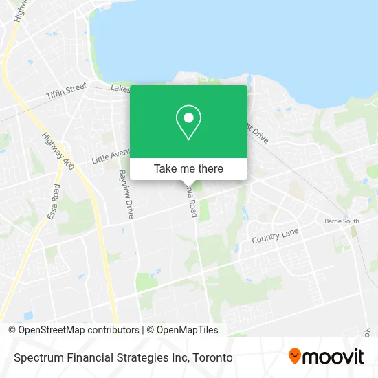 Spectrum Financial Strategies Inc map