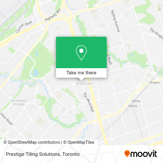 Prestige Tiling Solutions map