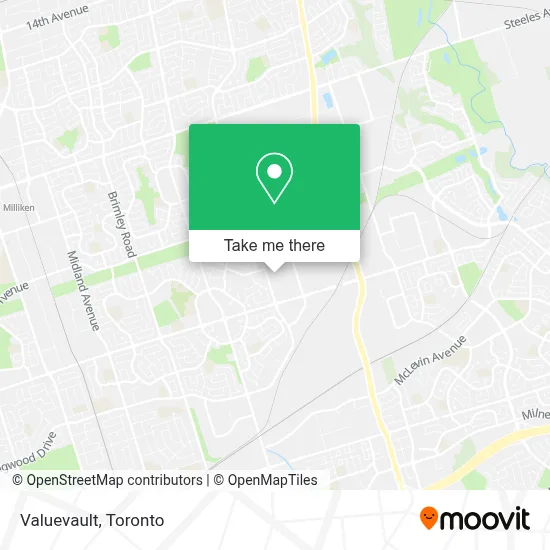 Valuevault map