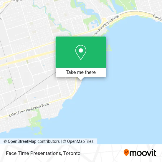 Face Time Presentations map