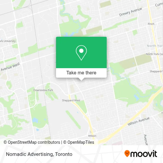 Nomadic Advertising map
