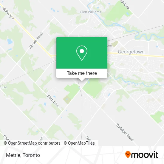 Metrie map