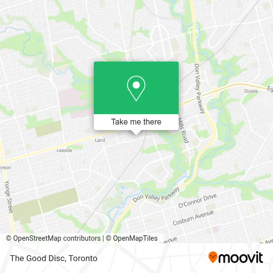The Good Disc map