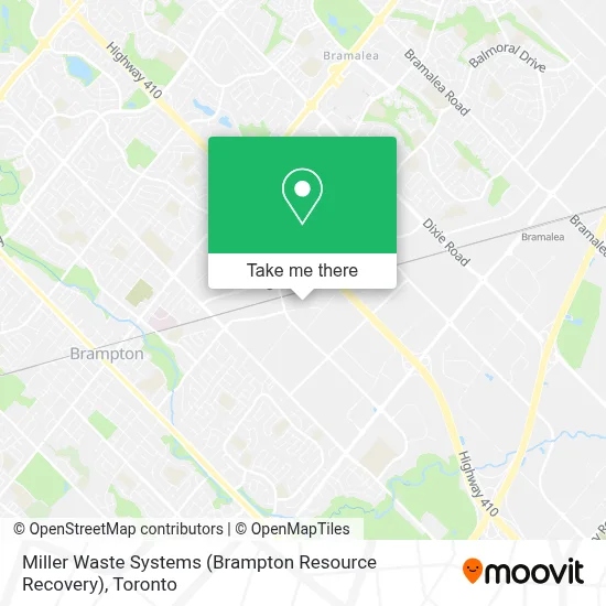 Miller Waste Systems (Brampton Resource Recovery) map