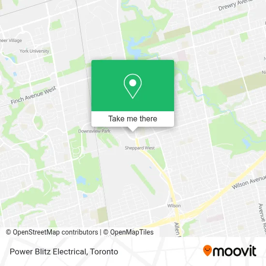 Power Blitz Electrical map