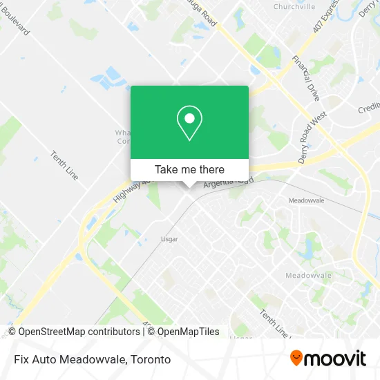 Fix Auto Meadowvale map