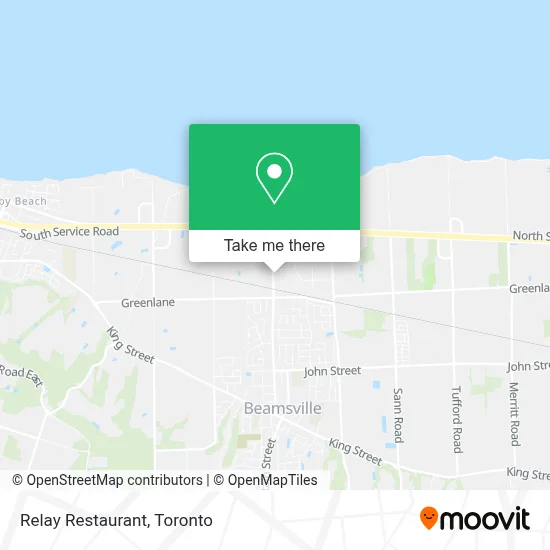 Relay Restaurant map