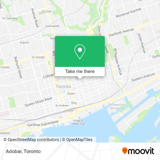 Adobar map