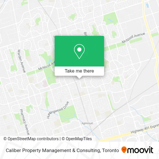 Caliber Property Management & Consulting map
