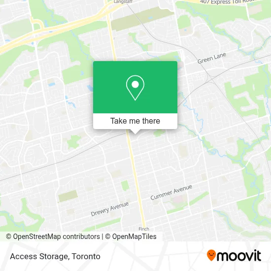 Access Storage map