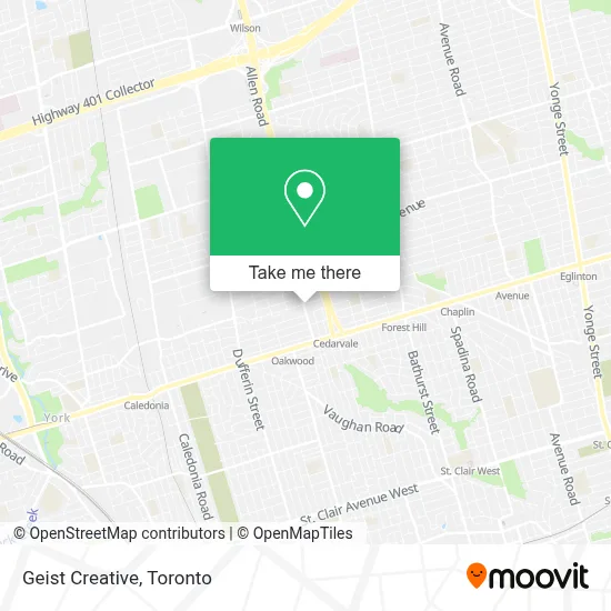 Geist Creative map