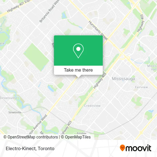 Electro-Kinect map