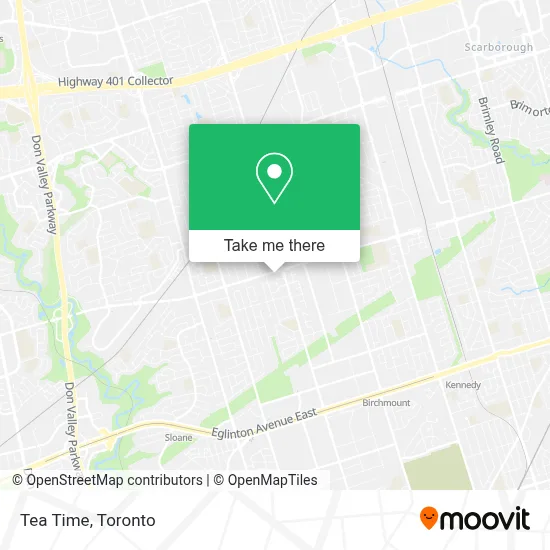 Tea Time map