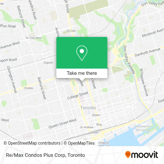 Re/Max Condos Plus Corp map