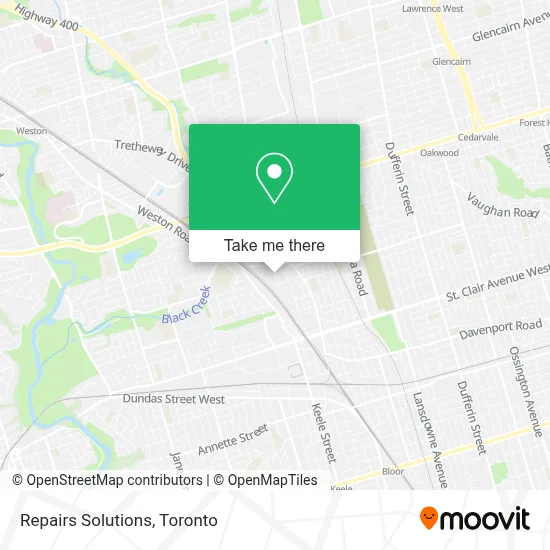 Repairs Solutions map