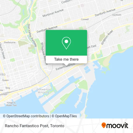 Rancho Fantastico Post map