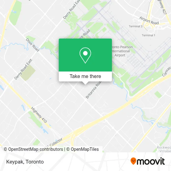 Keypak map