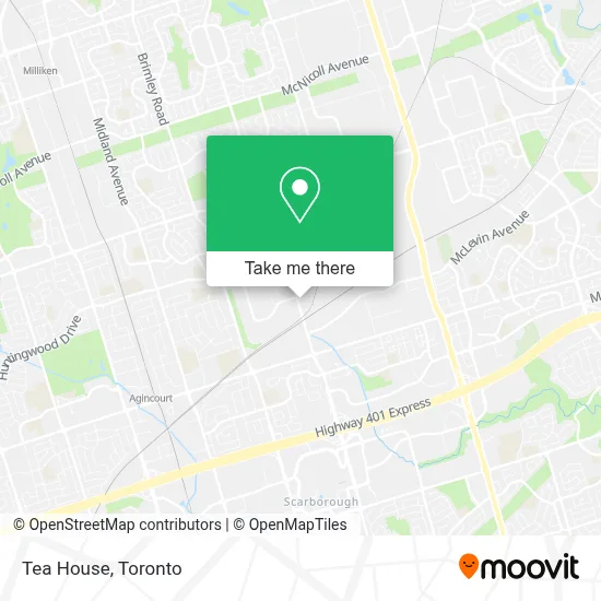 Tea House map