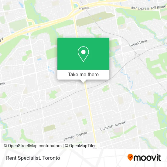 Rent Specialist map