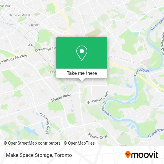 Make Space Storage map