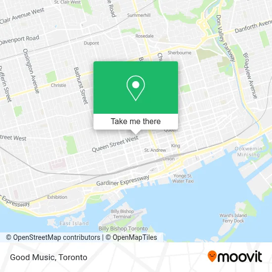 Good Music map