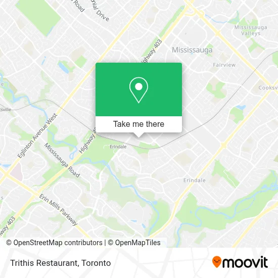 Trithis Restaurant map