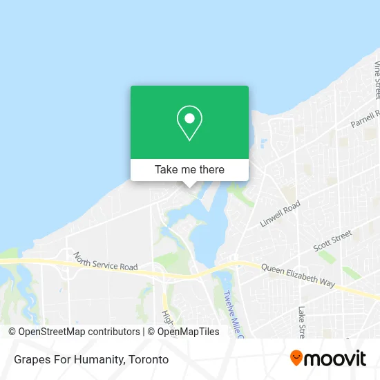 Grapes For Humanity map