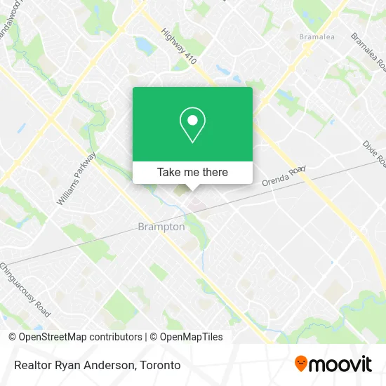Realtor Ryan Anderson map
