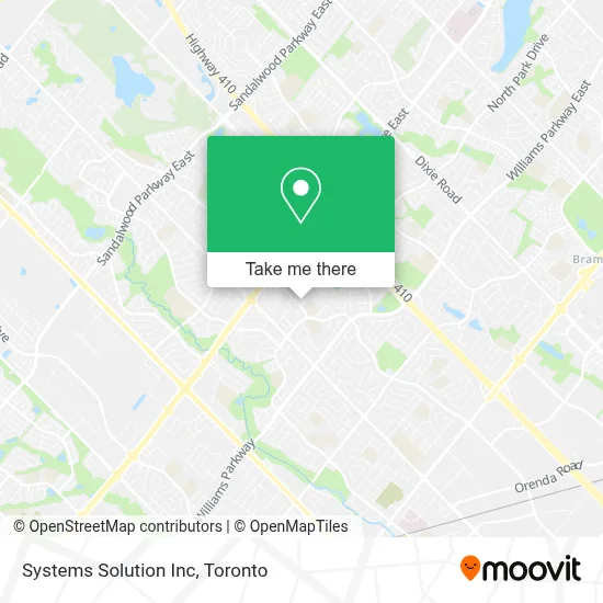 Systems Solution Inc map