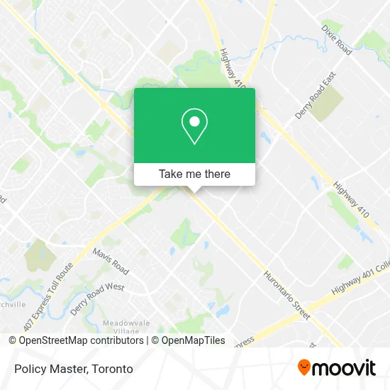 Policy Master map