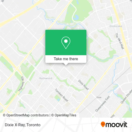 Dixie X-Ray map