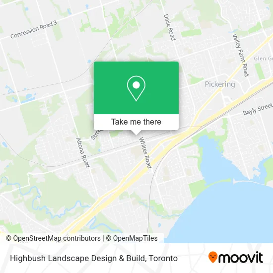 Highbush Landscape Design & Build map