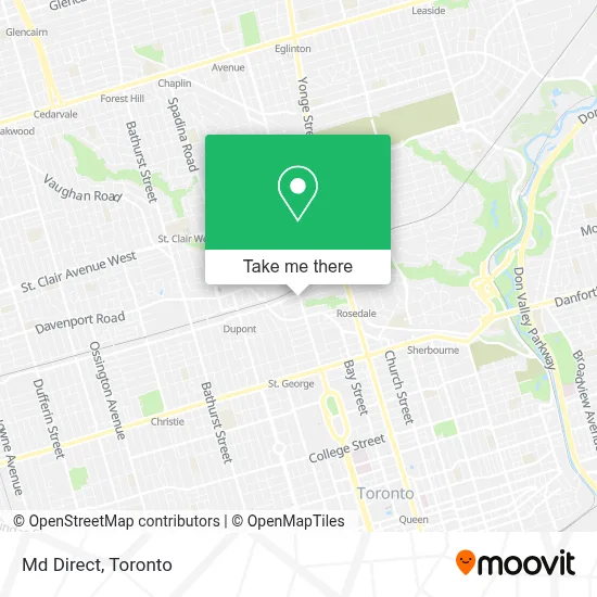 Md Direct map