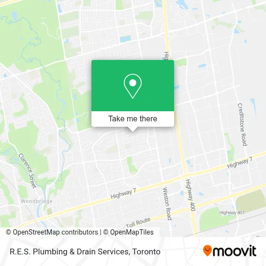 R.E.S. Plumbing & Drain Services map