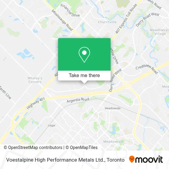 Voestalpine High Performance Metals Ltd. map