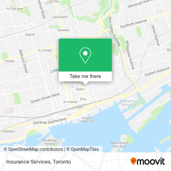 Insurance Services map