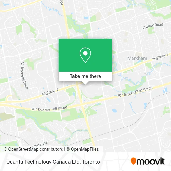 Quanta Technology Canada Ltd map