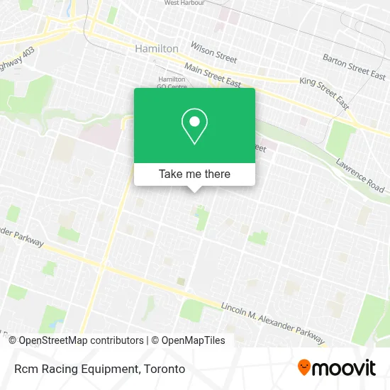 Rcm Racing Equipment map